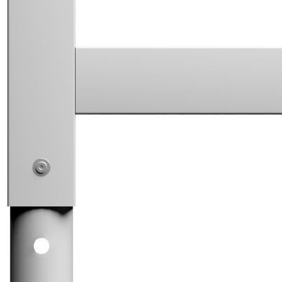 vidaXL Werkbankframes verstelbaar 2 st 55x(69-95,5) cm metaal grijs