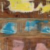 vidaXL Wandtafel Multikleur 90 x 33 x 75 cm Massief Gerecycled Hout