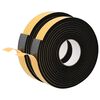 vidaXL Zelfklevende schuimtape 2 st Zwart 30mm x 5m CR Schuim