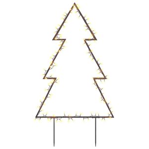 vidaXL Kerstverlichting kerstboom met grondpinnen 115 LED's 90 cm