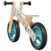 vidaXL Loopfiets voor kinderen blauw met print