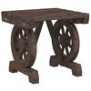 vidaXL Tuinvoetenbank 40x36,5x38,5 cm massief vurenhout
