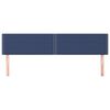 vidaXL Hoofdborden 2 st 100x5x78/88 cm stof blauw