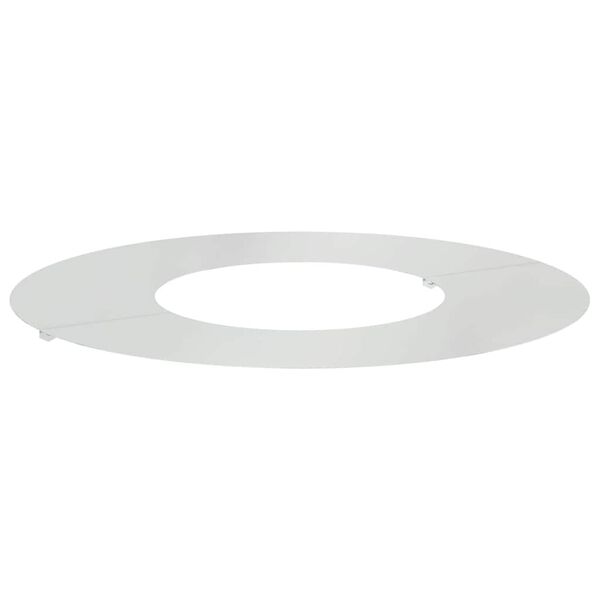 vidaXL geschikt voor platte boomring Zilver Ø30 / 60 cm