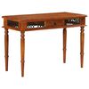 vidaXL Bureau met lade 110x50x76 cm massief acaciahout