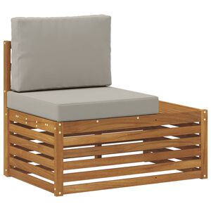 vidaXL Buiten Eindbank Naturel 91 x 63 x 73 cm Massief Acaciahout