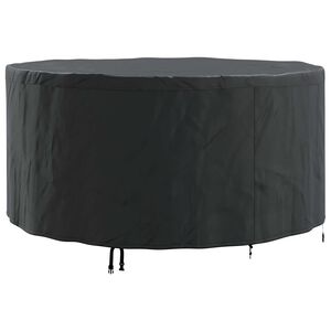 vidaXL Meubelhoes 182 x 182 x 85 cm 600D Oxford Stof Rond Waterdicht