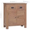 vidaXL Dressoir 65x30x75 cm massief teakhout