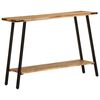 vidaXL Wandtafel 110x30x75 cm massief mangohout