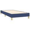 vidaXL Boxspring bed 90x190 cm stof blauw