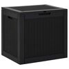 vidaXL Tuinbox 55,5x43x53 cm polypropeen zwart