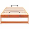 vidaXL Bedframe Bruin 80 x 220 cm Massief grenenhout