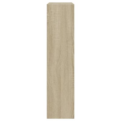 vidaXL Schoenenkast 60x21x87,5 cm bewerkt hout sonoma eikenkleurig