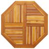 vidaXL Tafelblad achthoekig 70x70x2 cm massief acaciahout