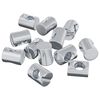 vidaXL Barrelmoeren 3462 st zilver M6 x 13 mm Metaal