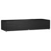 vidaXL Ligbedhoes met 12 oogjes 205x75x40 cm polyetheen