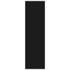 vidaXL Boekenkast/kamerscherm 80x30x103 cm bewerkt hout zwart