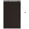 vidaXL Jaloezie Donkerbruin 80 x 130 cm 35 mm Massief Paulowniahout