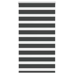 vidaXL Zebra rolgordijn 70x150 cm stofbreedte 65,9 cm zwart