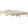 vidaXL Bedframe zonder matras massief grenenhout 120x200 cm