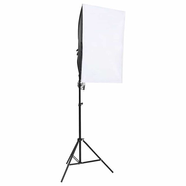 vidaXL Fotostudioset met verlichtingsset, achtergrond en reflector
