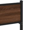 vidaXL Bedframe zonder matras bewerkt hout bruin eikenkleur 90x190 cm