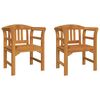 vidaXL Rozenbank Natuurlijk 68,5 x 46 x 82,5 cm Massief Acaciahout