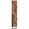vidaXL Hoge kast 2 pcs Oud Hout Bewerkt hout
