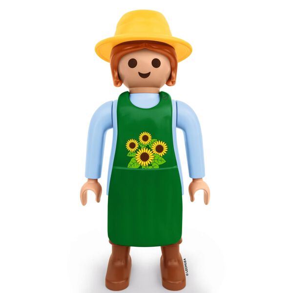 LECHUZA Tuinman zonnebloem PLAYMOBIL XXL hoogte 62,5 cm