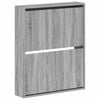 vidaXL Wandgemonteerde Schoenkast ARNHEM 71 x 17 x 86 cm Bewerkt hout