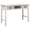 vidaXL Wandtafel 110x45x76 cm hout