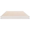 vidaXL Bedframe Wit 213.5 x 104 x 9 cm Massief grenenhout