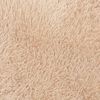 vidaXL Hoogpolig vloerkleed NAVARRA 240x240 cm polyester beige