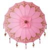 vidaXL Balinese Parasol Roze 95 x 95 x 260 cm