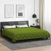 vidaXL Winter Dekbed Groen 200 x 220 cm Microfiber