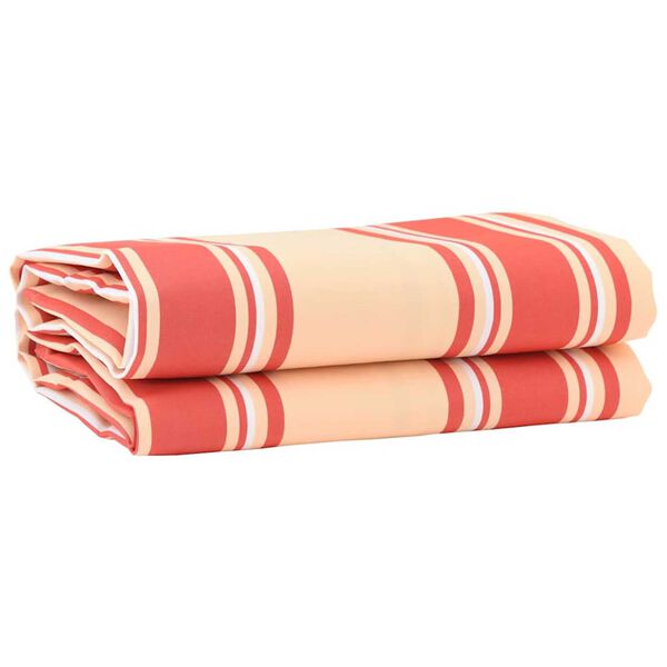 vidaXL Zonnescherm Vervangingen Geel en Oranje 1000 x 160 cm