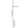 vidaXL Plantondersteuning 50 pcs Groen 110 x 0.6 x 0.6 cm Staal