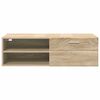 vidaXL Houten Kast Sonoma Eiken 100,5 x 39 x 30 cm Bewerkt hout