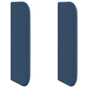 vidaXL Hoofdbord oor Blauw 40,5 x 40,5 x 4 cm Stof