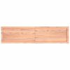 vidaXL Wastafelblad 160x40x(2-4) cm behandeld massief hout lichtbruin