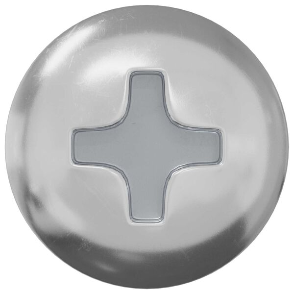 vidaXL Bout 13636 pcs Zilver M4 x 16 mm Staal