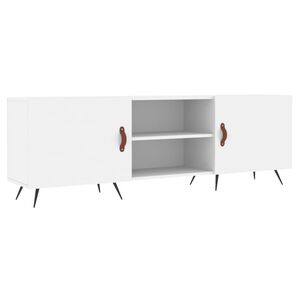 vidaXL Tv-meubel 150x30x50 cm bewerkt hout wit