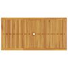 vidaXL Tuin eettafelset 7 pcs Bruin Massief Acaciahout
