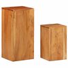 vidaXL Plantenstandaards 2 st massief acaciahout