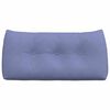 vidaXL Rugkussen Jeans Blauw 100 x 24 x 50 cm Stof
