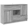 vidaXL Dressoir Grijs Sonoma 100 x 30 x 65,6 Bewerkt hout