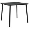 vidaXL Tuintafel 80x80x71 cm staal antracietkleurig