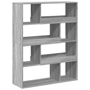 vidaXL kamerscherm 100x33x125,5 cm bewerkt hout grijs sonoma eiken