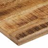 vidaXL Tafelblad met natuurlijke rand 90x80x3,8 cm massief mangohout