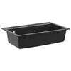 vidaXL Wasbak Zwart 795 x 505 mm Graniet